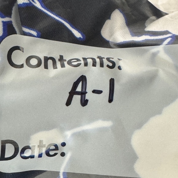 Charles Henry Navy and White Floral wrap Dress size M long sleeve knee length‎ - Picture 7 of 7